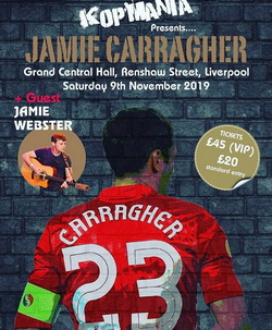 Image of an evening with Jamie Carragher Image of an evening with Jamie Carragher