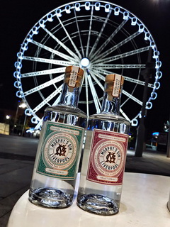 Murphys Gin At the Wheel of Liverpool